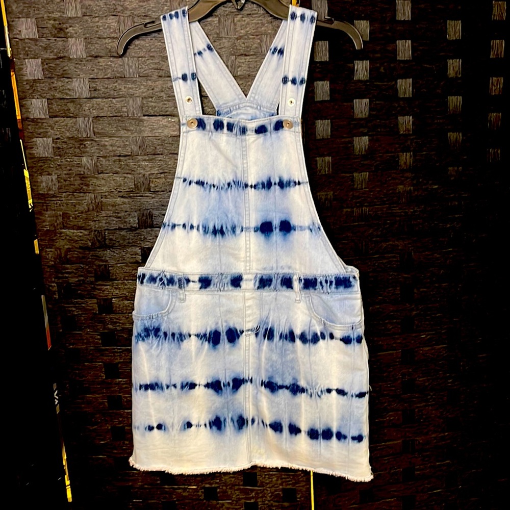 Denim skirt overall.  Size 12.